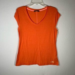 The North Face Orange Tee Size Large